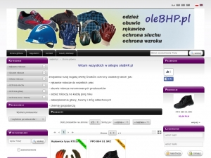 Sklep online oleBHP - nie tylko odzież robocza