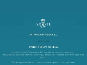 Skup srebrnych monet sklepie Sasarte